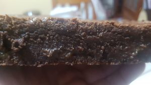 Receta de brownie con mermelada de melocotón