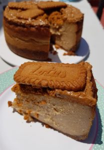Receta de cheesecake de crema Lotusbiscoff