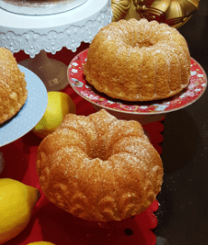 Receta de Mini bundt Cakes de limón