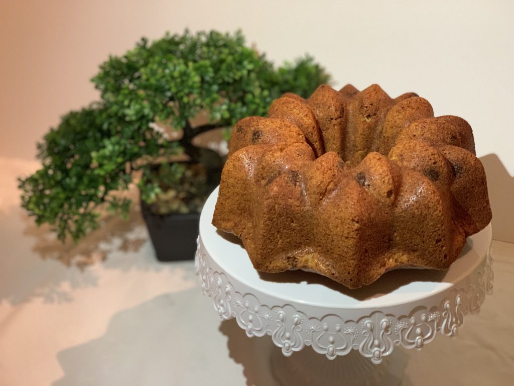 Receta de Bundt Cake de plátano de Canarias