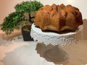 Receta de Bundt Cake de plátano de Canarias