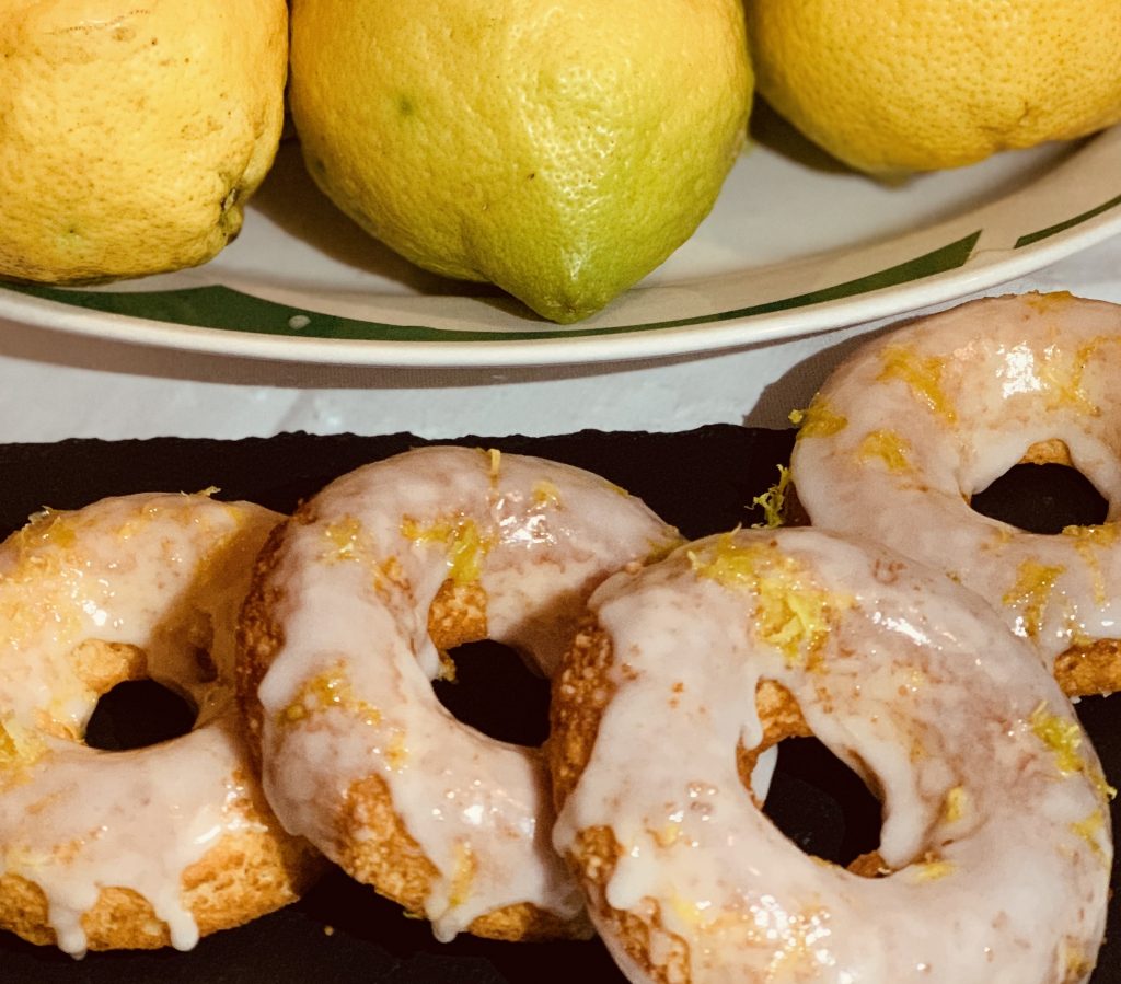 Receta de Donuts de limon y almendras