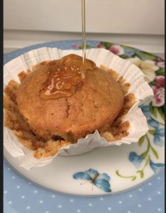 Receta de Muffins de zanahoria, pasas y miel